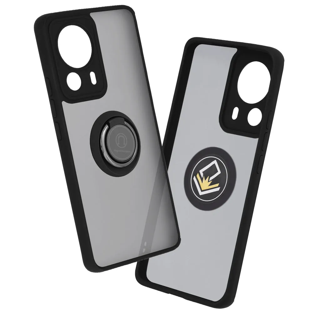 Custodia per Xiaomi 13 Lite, Techsuit, Glinth, Nera - immagine 1