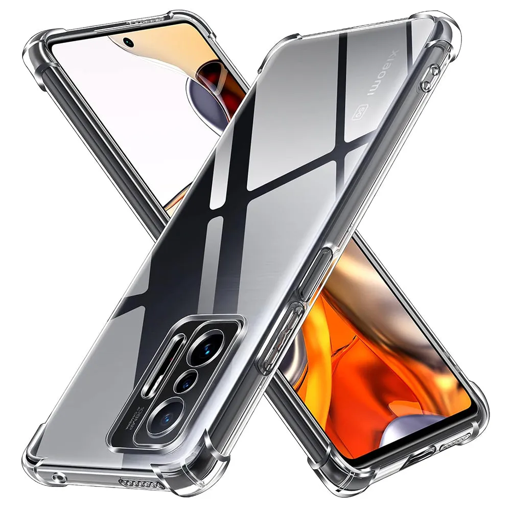 Custodia per Xiaomi 11T / 11T Pro, Techsuit, Shockproof Clear, Trasparente - immagine 1