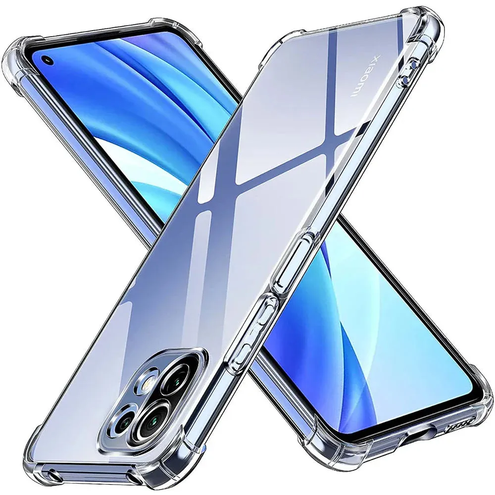 Custodia per Xiaomi 11 Lite 5G NE / Mi 11 Lite 5G / 11 Lite, Techsuit, Shockproof Clear, Trasparente - immagine 1