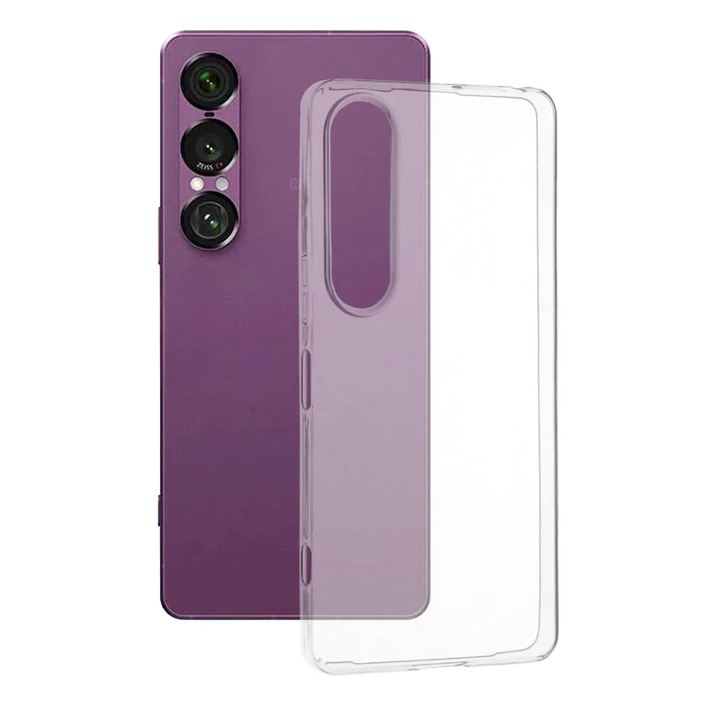 Custodia per Sony Xperia 1 VII, Techsuit, Chiara, Trasparente - immagine 1