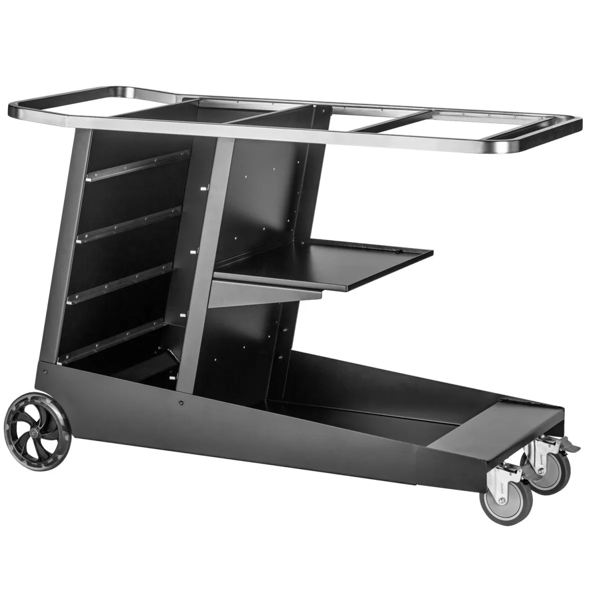 VEGA Carrello portavivande da esterno Sprinter; 57.5x135x92 cm (LxPxH); nero - immagine 1