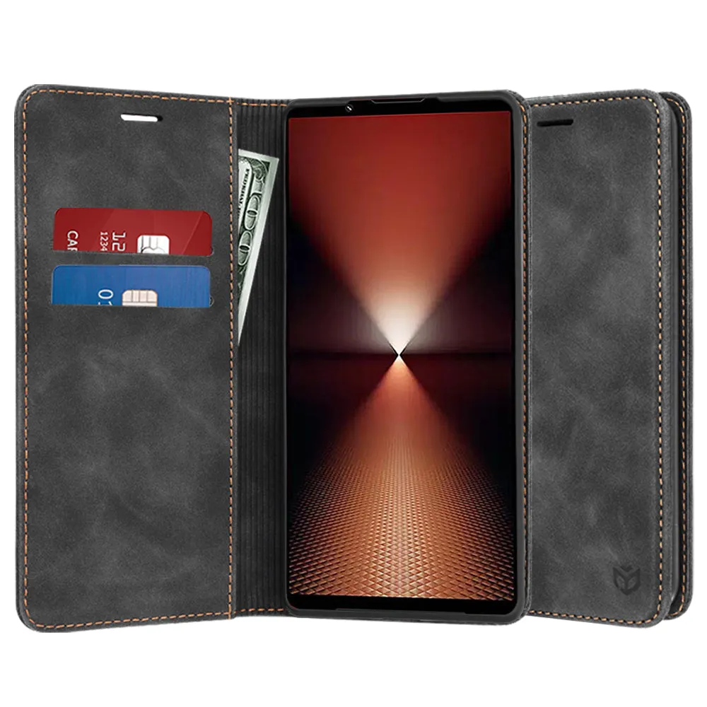 Custodia per Sony Xperia 1 VI, Techsuit, Confy, Nera - immagine 1