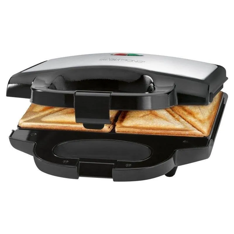 Sandwichiera Clatronic ST 3778 Acciaio Inox 750 W Antiscivolo - immagine 1