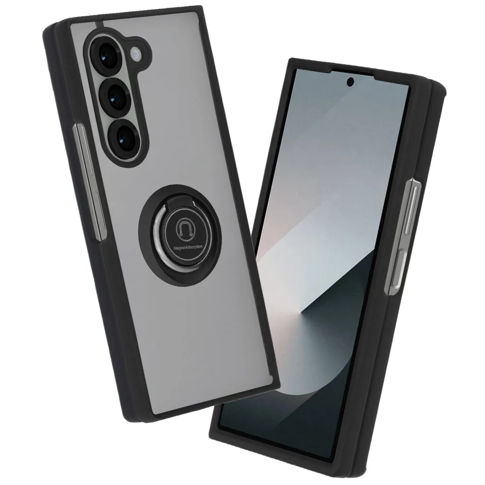 Custodia per Samsung Galaxy Z Fold6 F956, Techsuit, Glinth, Nera - immagine 1