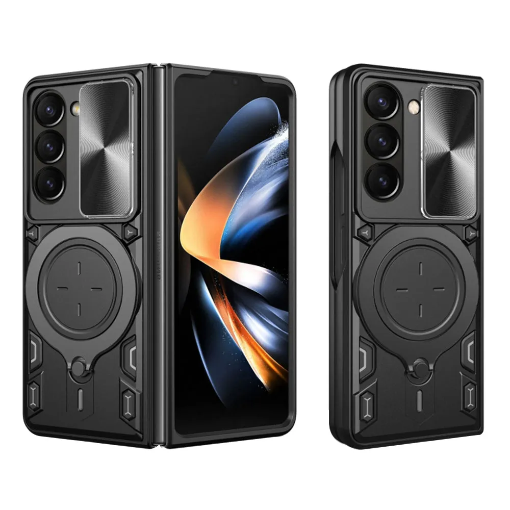 Custodia per Samsung Galaxy Z Fold5 F946, Techsuit, CamGuard Pro, Nera - immagine 1