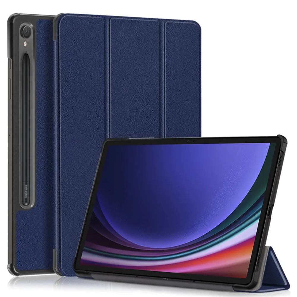 Custodia per Samsung Galaxy Tab S9 FE / Tab S9 / Tab S10 FE, Techsuit, FoldPro, Blu - immagine 1