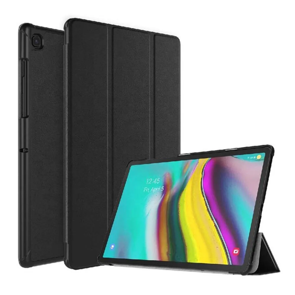 Custodia per Samsung Galaxy Tab S5e, Techsuit, FoldPro, Nera - immagine 1
