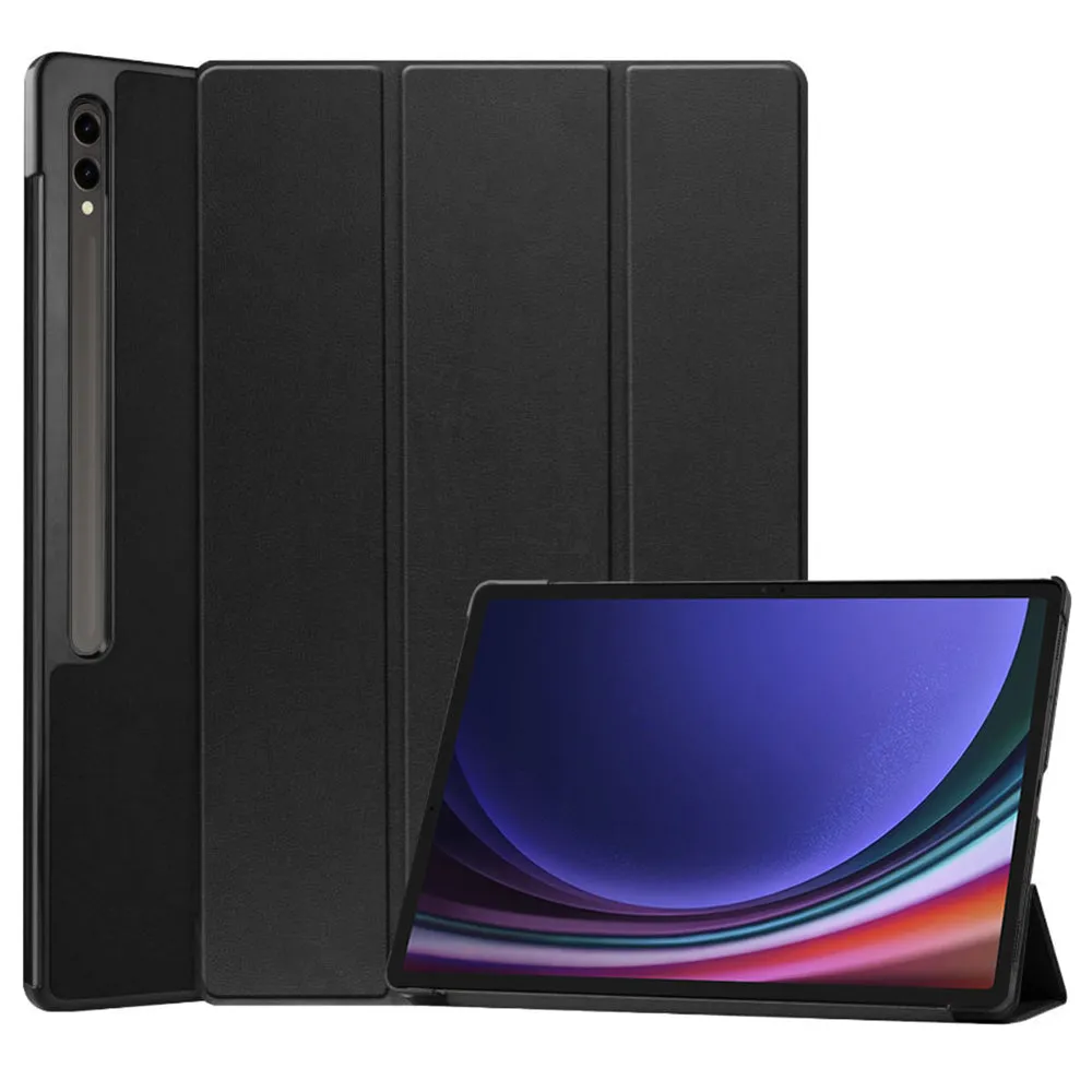 Custodia per Samsung Galaxy Tab S10+ / Tab S9 FE+ / Tab S9+, Techsuit, FoldPro, Nera - immagine 1
