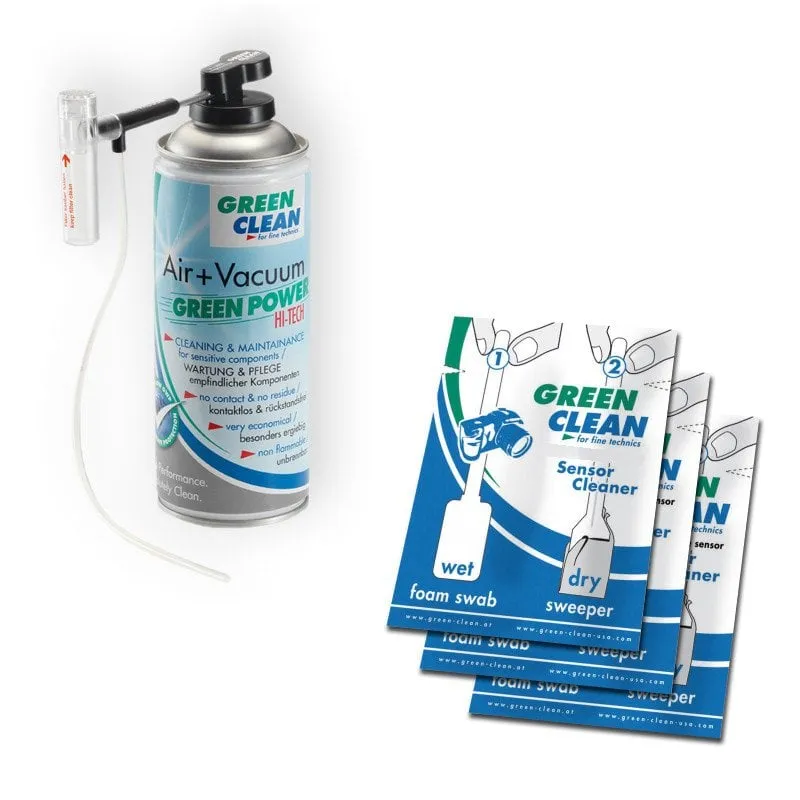 Kit pulizia sensori Greenclean SC6200 Mini 400 ml con tamponi per APS-C - immagine 1