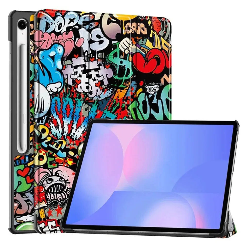 Custodia per Samsung Galaxy Tab S10 FE+, Techsuit, FoldPro Urban Vibe, Multicolore - immagine 1