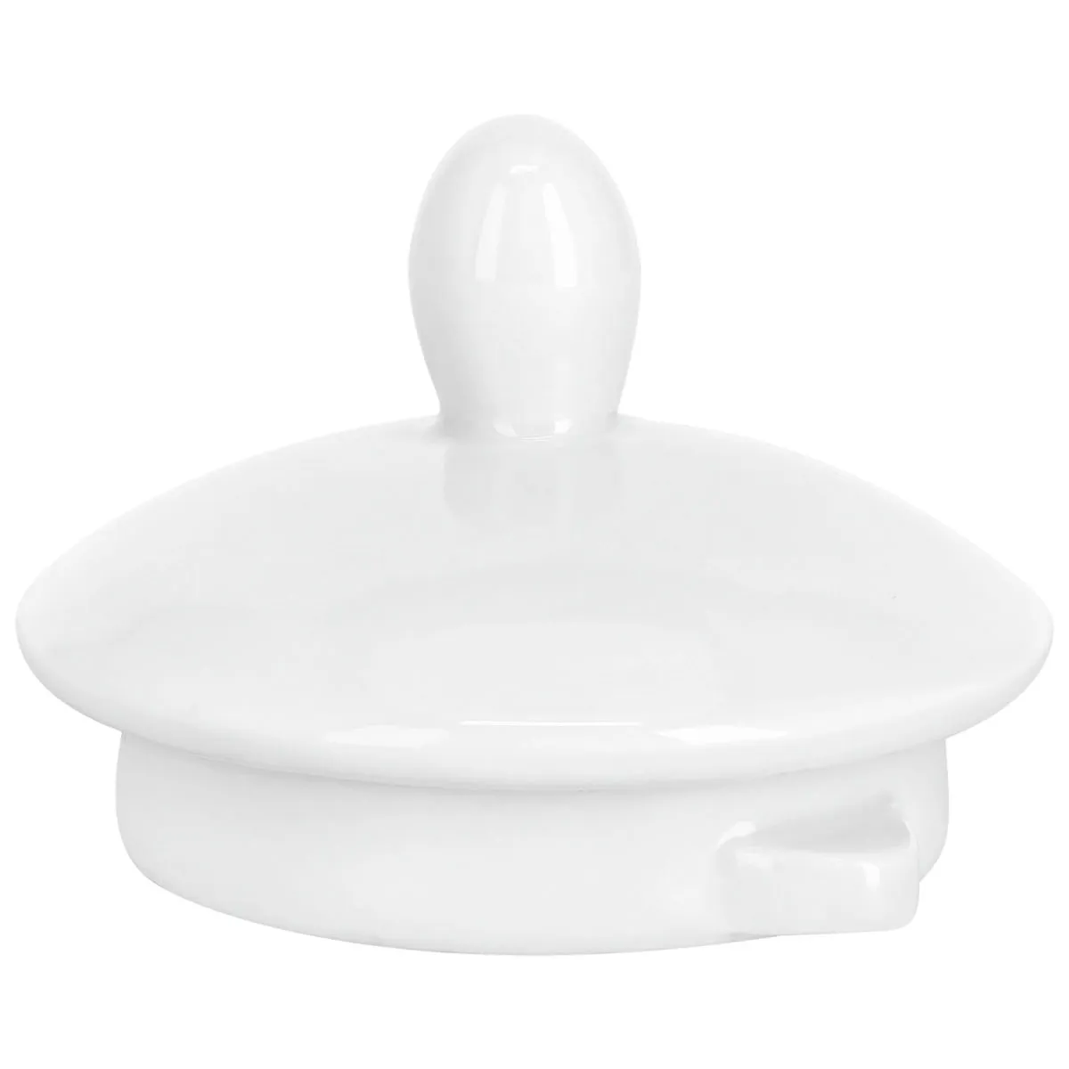 4x VEGA Coperchio per caffettiera Amely; bianco; rotonda; 4 pz. / Pacco - immagine 1