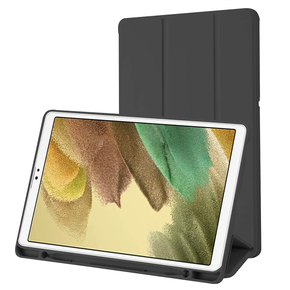 Custodia per Samsung Galaxy Tab A7 Lite, Techsuit, Flex Trifold, Nera - immagine 1