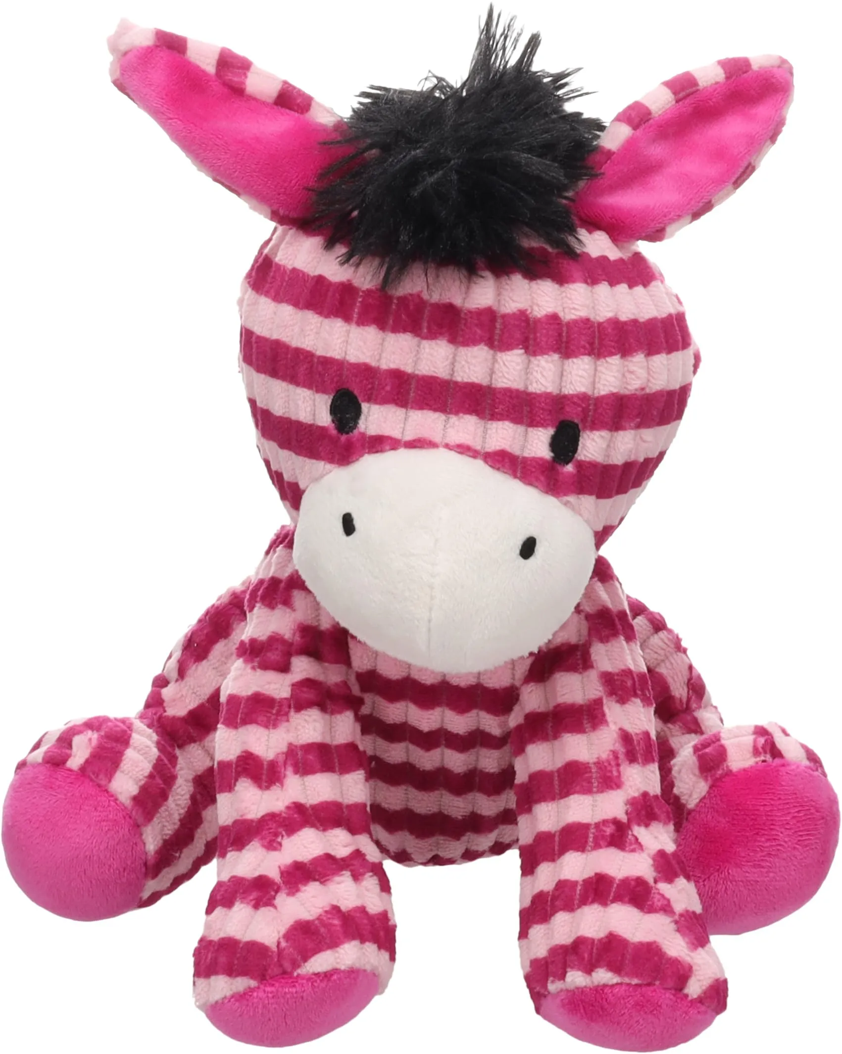 Flamingo Giochi per gatti – Azor asino rosa XL – 29 cm – Peluche morbido e velluto a coste – Con squeaker – Design unico - immagine 2