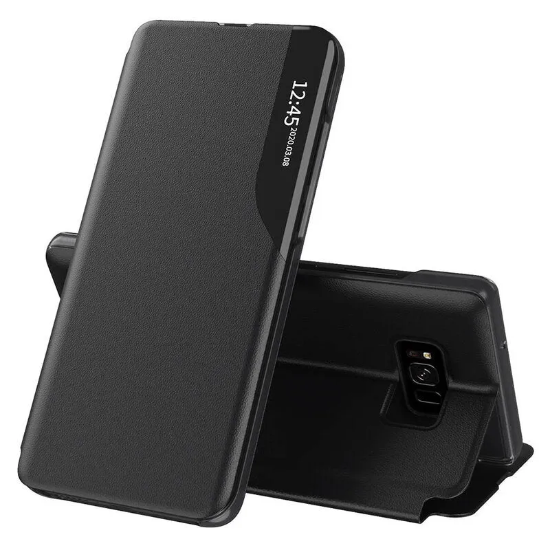Custodia per Samsung Galaxy S8 G950, Techsuit, eFold, Nera - immagine 1