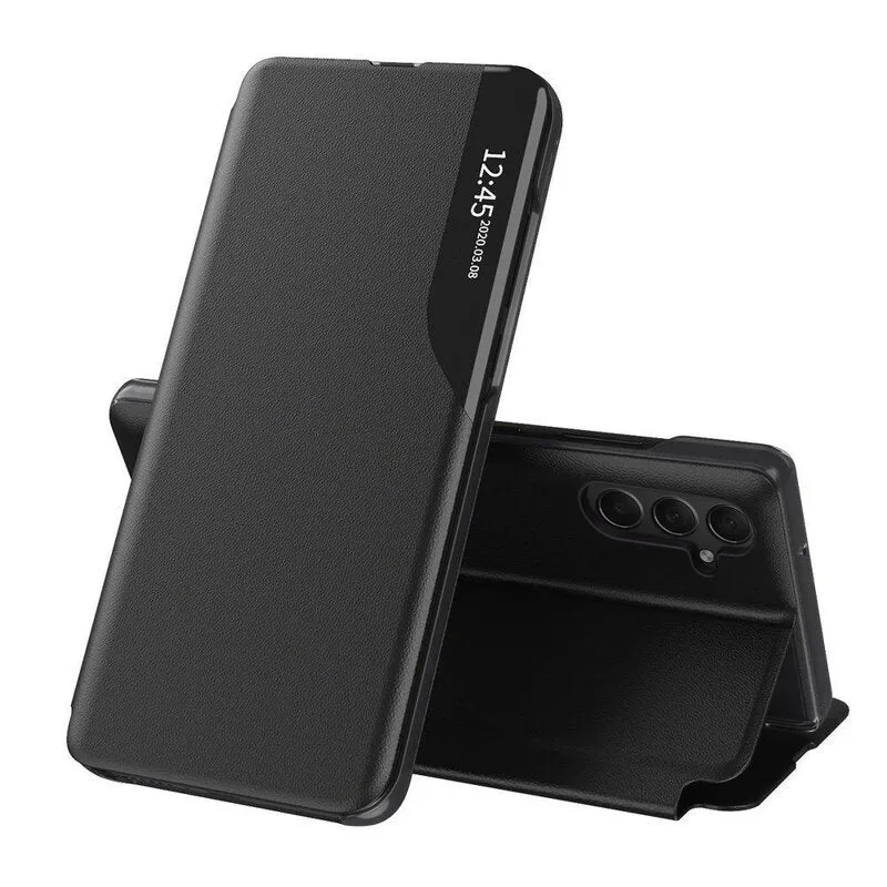 Custodia per Samsung Galaxy S25+ S936, Techsuit, eFold, Nera - immagine 1