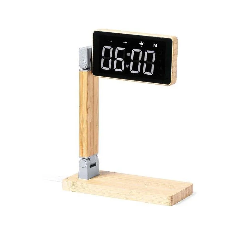 Orologio multifunzione LED Dam Electronics Caricatore wireless 15W - immagine 1