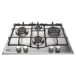 Piano cottura gas 4 zone PCN 643N IX HA Inox (60cm) - immagine 1