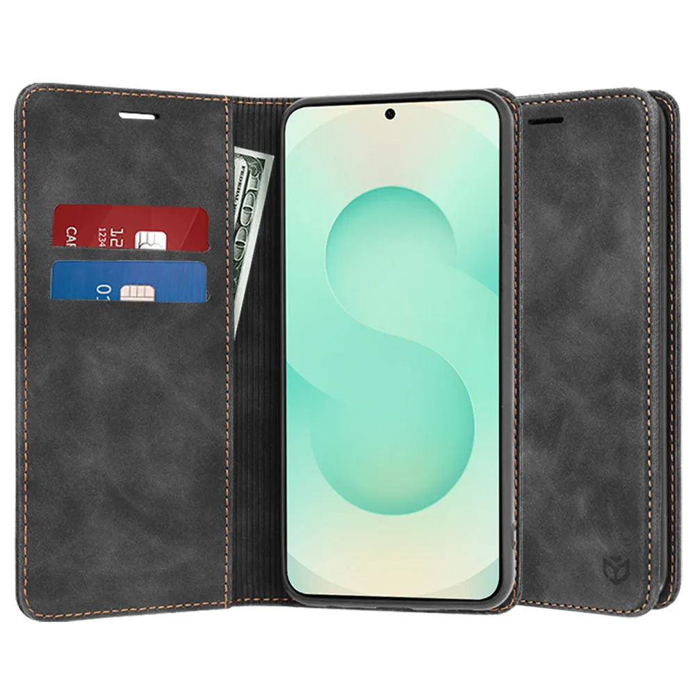 Custodia per Samsung Galaxy S25+ S936, Techsuit, Confy, Nera - immagine 1