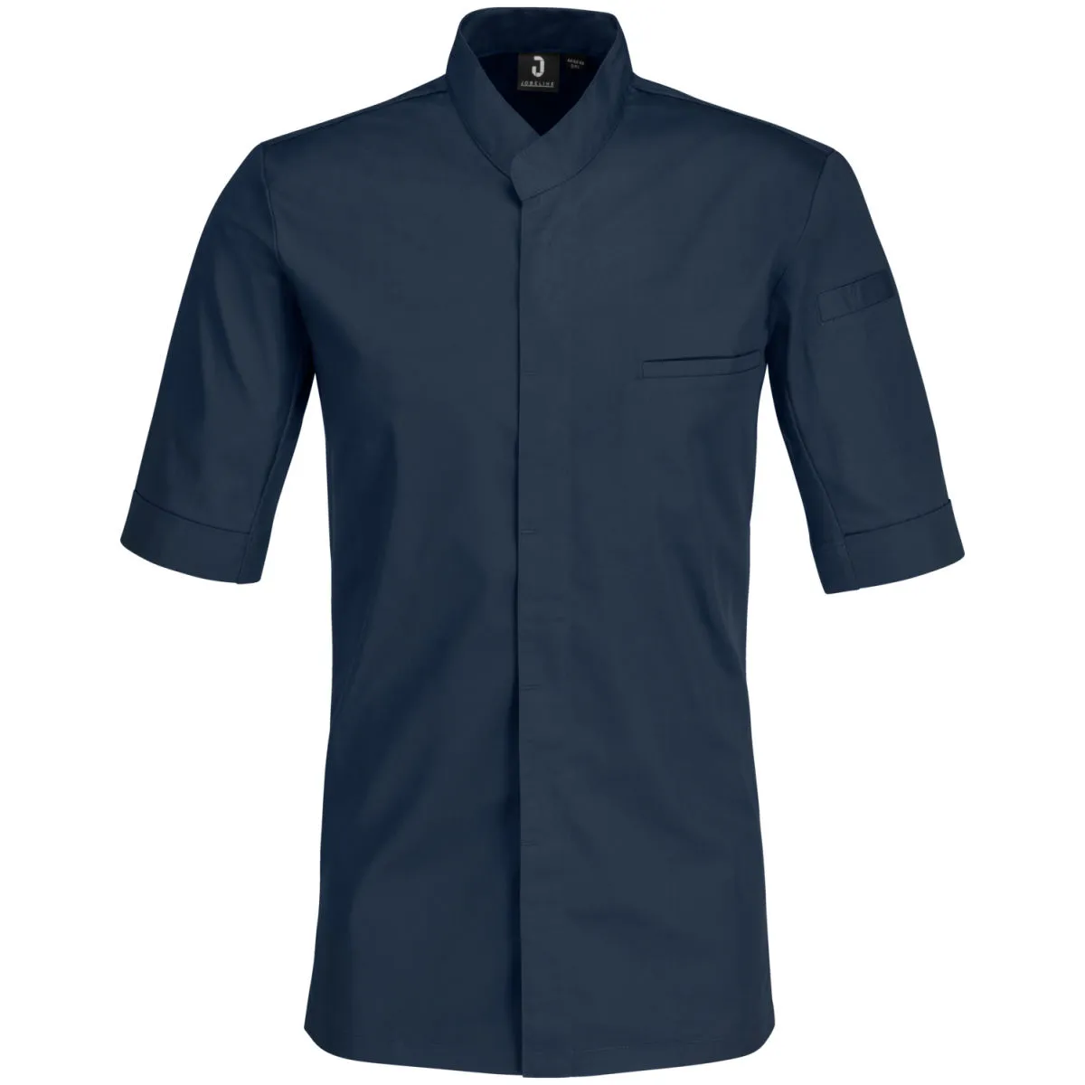 JOBELINE Giacca da cuoco Marco maniche corte; Taglia 56; blu navy - immagine 1