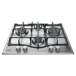 Piano cottura gas 4 zone NEWSTYLE PCN 641N T IX HA Inox (60cm) - immagine 1