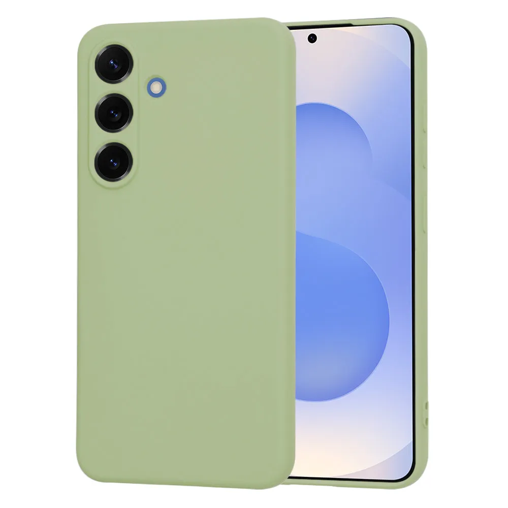 Custodia per Samsung Galaxy S25 S931, Techsuit, SoftFlex, Matcha - immagine 1