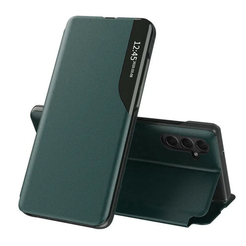 Custodia per Samsung Galaxy S25 S931, Techsuit, eFold, Verde - immagine 1