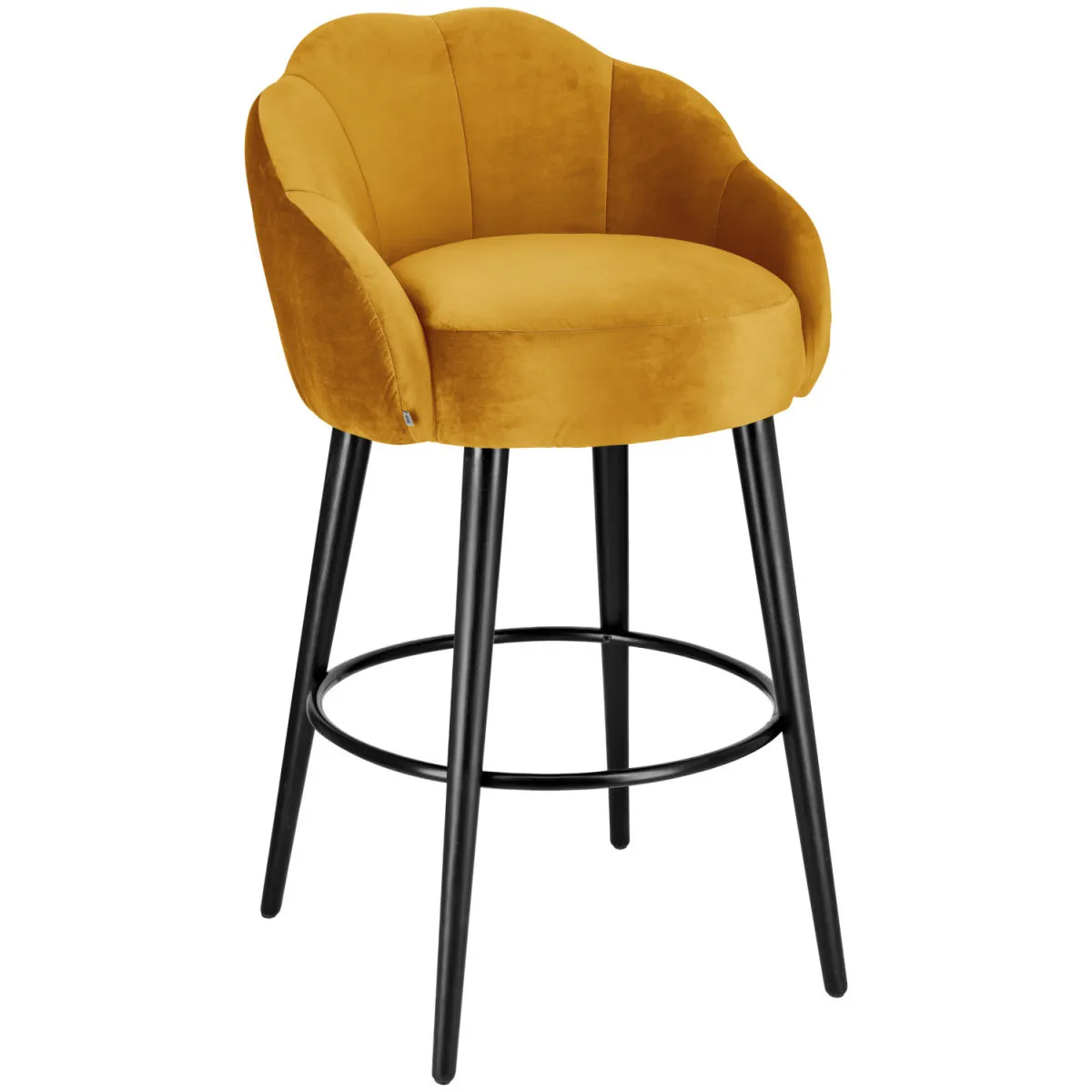 VEGA Sgabello Malea; 57x53x99 cm (LxPxH); oro - immagine 1