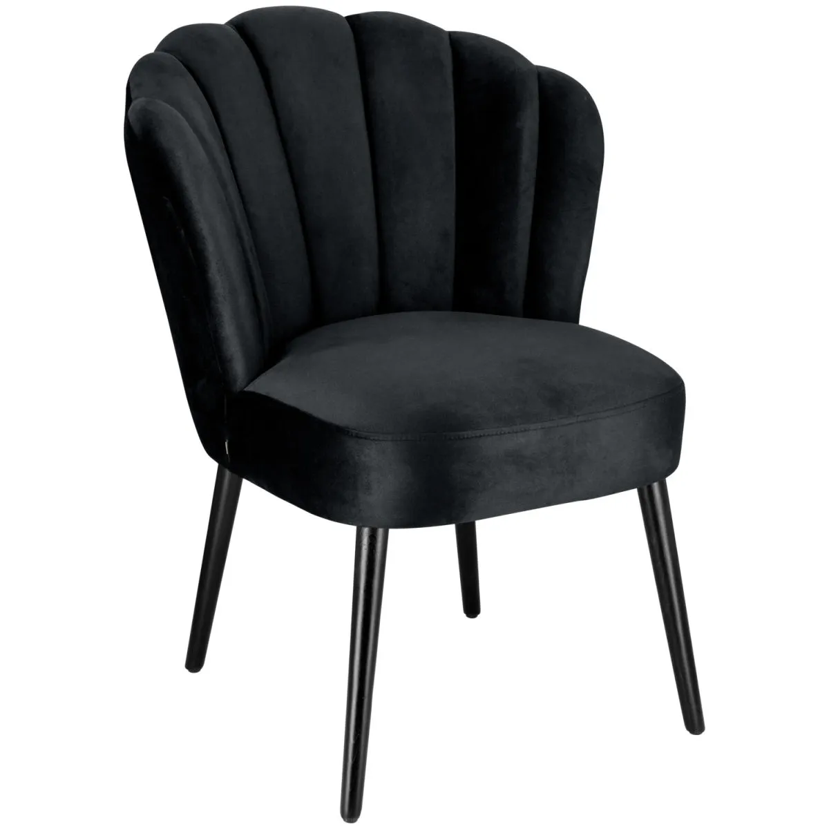 VEGA Poltroncina Malea; 65x69x88 cm (LxPxH); nero - immagine 1