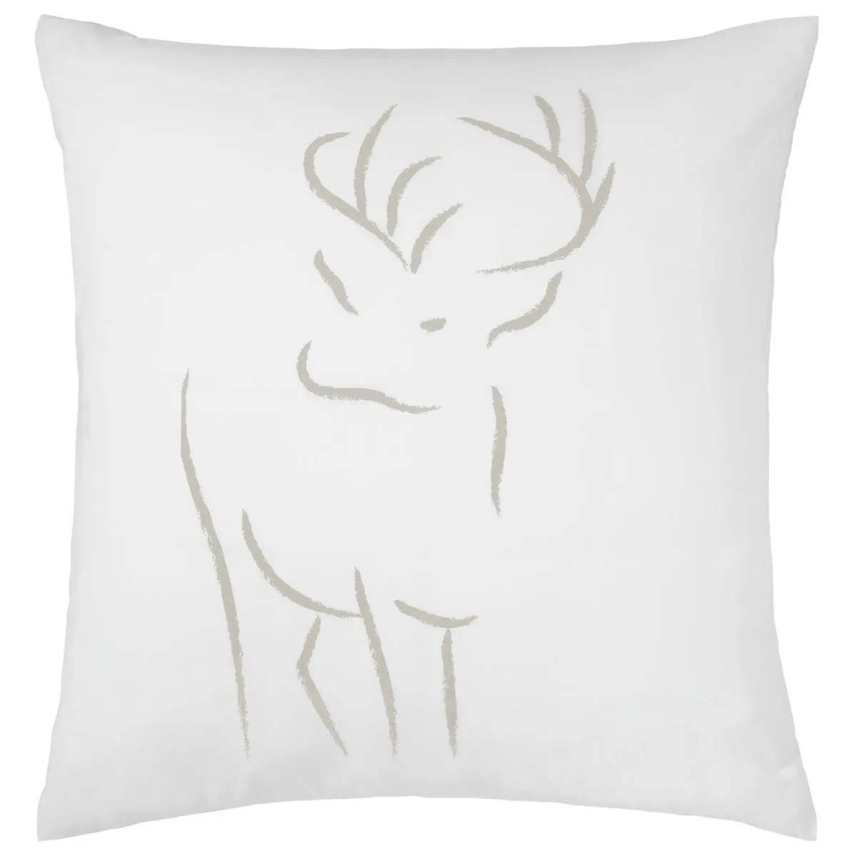 ERWIN M. Federa Hirschegg; 80x80 cm (LxL); bianco crema/beige - immagine 1