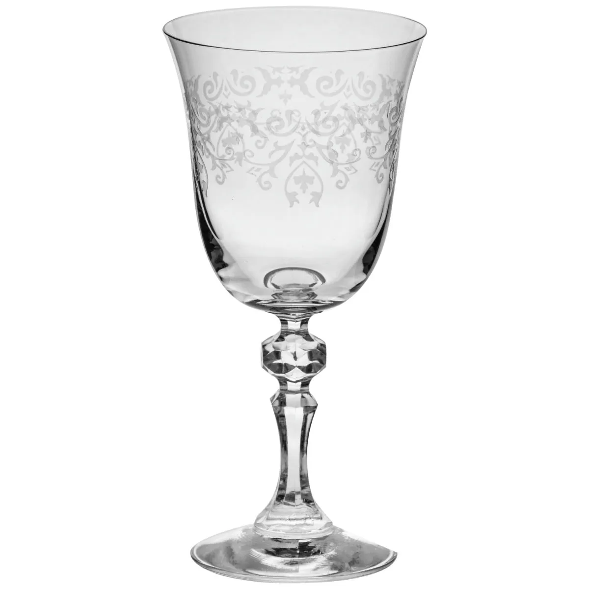 6x Krosno Calice vino rosso Krista Deco; 220 ml, 8.7x18.1 cm (ØxH); trasparente; 6 pz. / Pacco - immagine 1