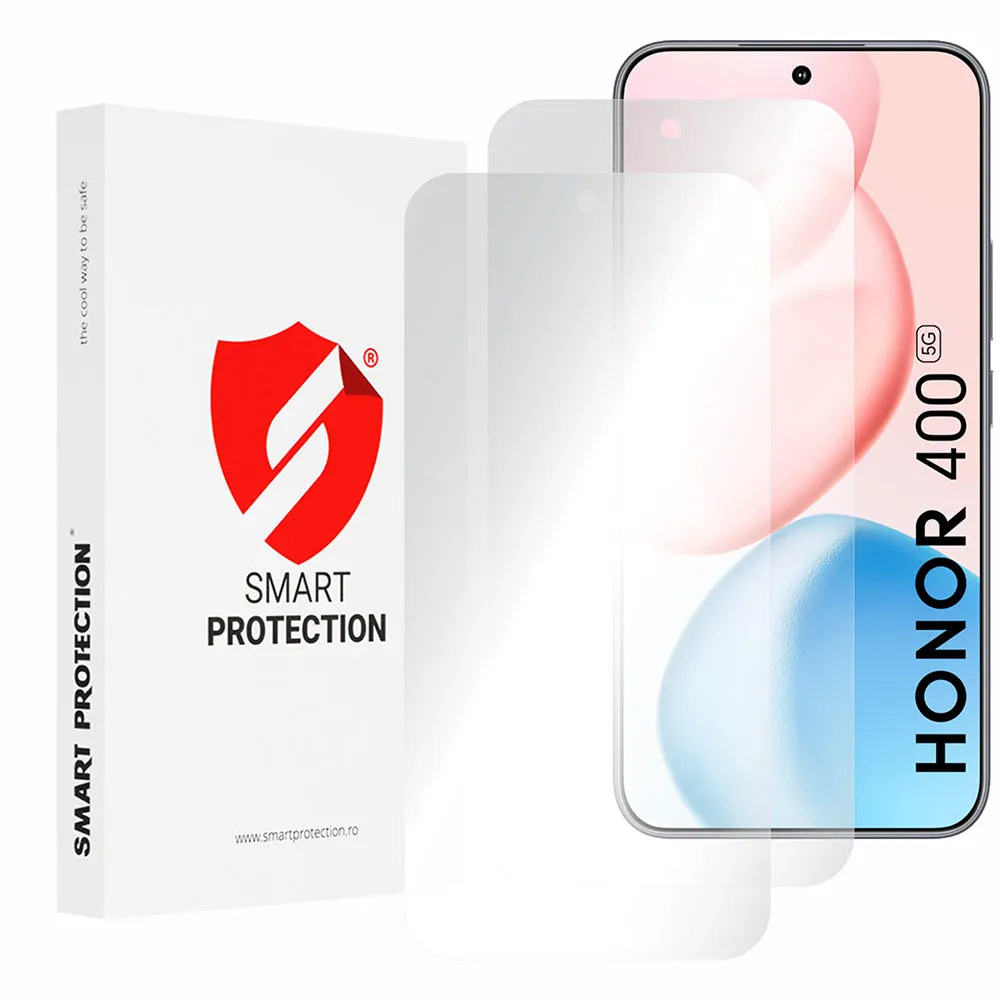 Pellicola protettiva per schermo Smart Protection Premium Classic per Honor 400, plastica, set da 2 pezzi - immagine 1