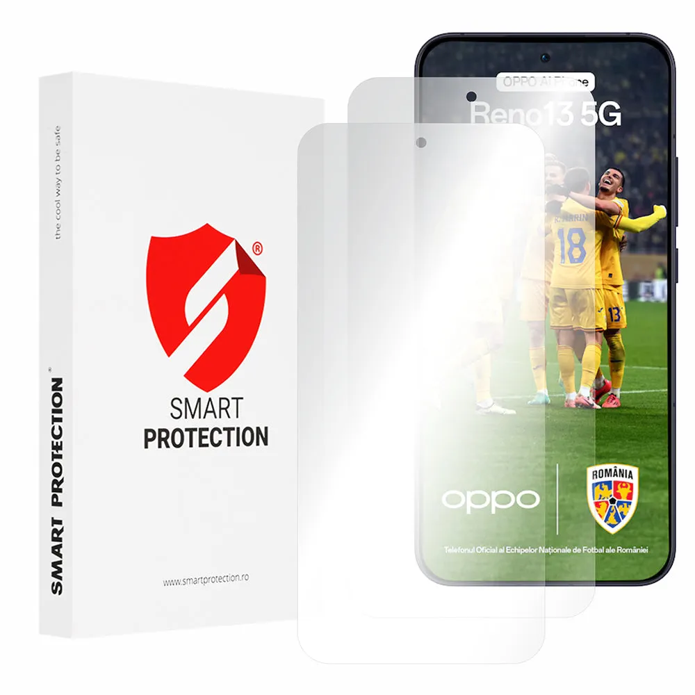 Pellicola protettiva per schermo Smart Protection Premium Classic per Oppo Reno13, plastica, set da 2 pezzi - immagine 1