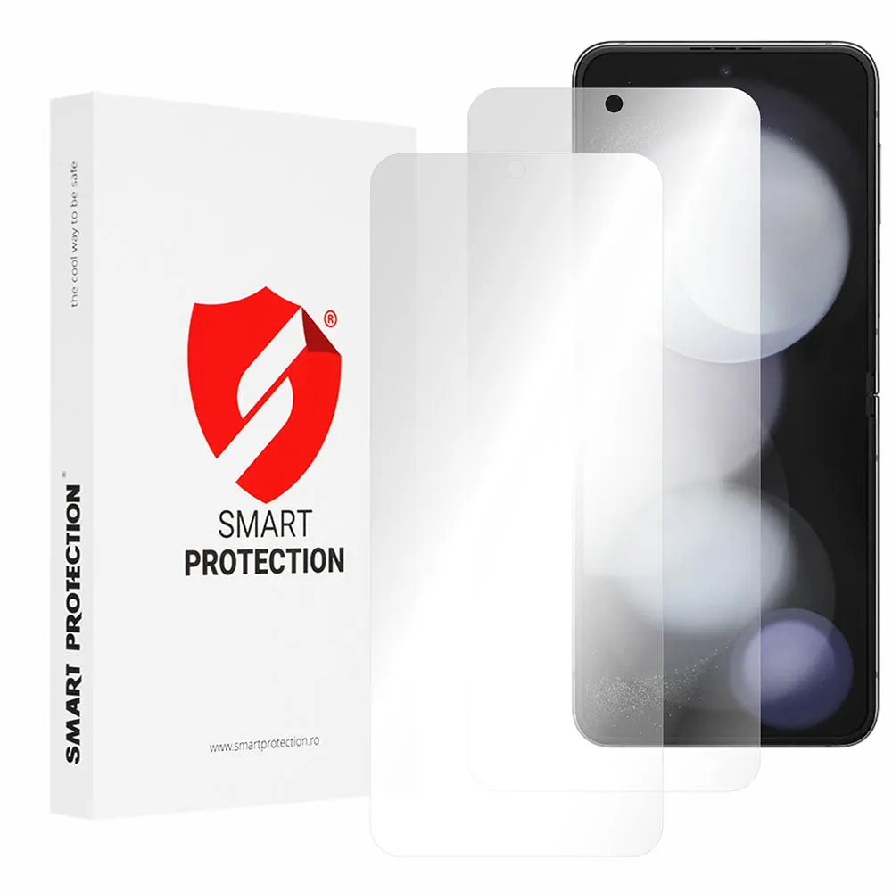 Pellicola protettiva per schermo interno Smart Protection Premium Classic per Samsung Galaxy Z Flip5 F731, plastica, set da 2 pezzi - immagine 1