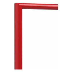 Cornice plastica (40x50cm) BASIC PLA STYLE Rosso lucido PLA01 RO17 - immagine 1
