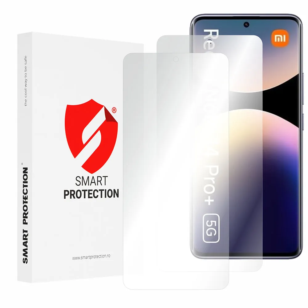 Pellicola protettiva per schermo Smart Protection Premium Classic per Xiaomi Redmi Note 14 Pro+ 5G, plastica, set da 2 pezzi - immagine 1