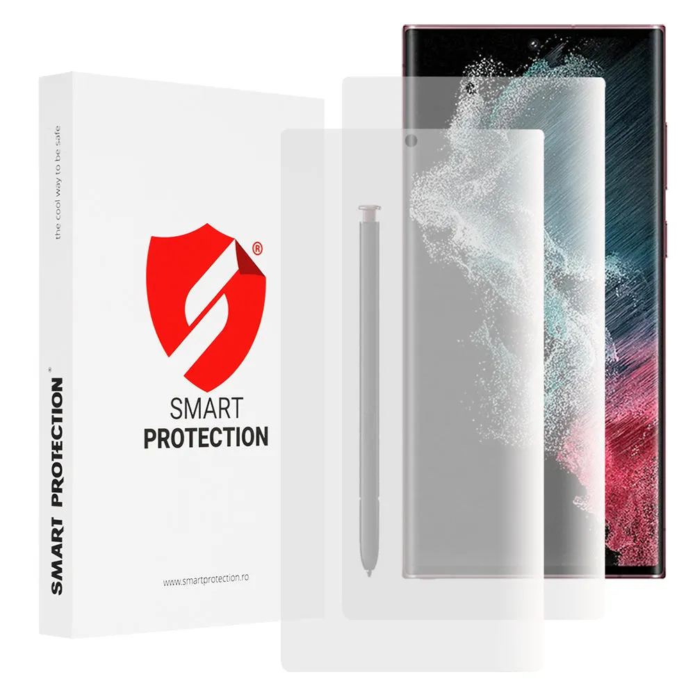Pellicola protettiva per schermo Smart Protection Premium Classic per Samsung Galaxy S22 Ultra 5G S908, plastica, set da 2 pezzi - immagine 1