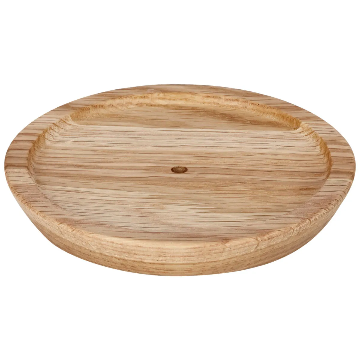 VEGA Vassoio Cornu; 13.8x2 cm (ØxH); quercia; rotonda - immagine 1