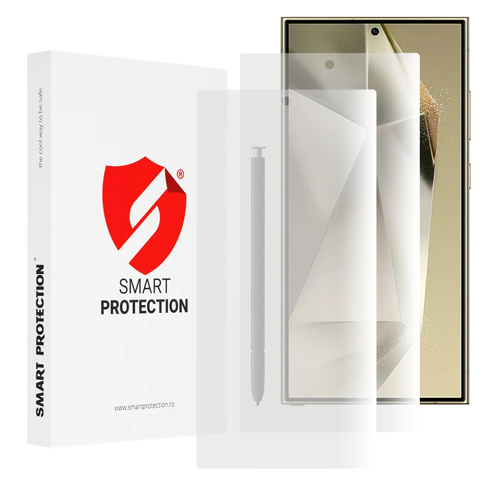 Pellicola protettiva per schermo Smart Protection Premium Classic per Samsung Galaxy S24 Ultra S928, plastica, set da 2 pezzi - immagine 1