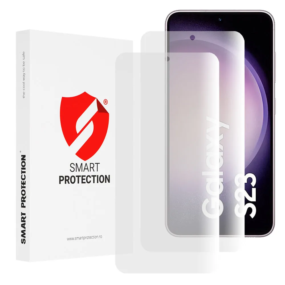 Pellicola protettiva per schermo Smart Protection Premium Classic per Samsung Galaxy S23 S911, plastica, set da 2 pezzi - immagine 1