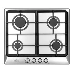Piano cottura gas 4 zone MATERA A0604VNGCX Inox (60cm) - immagine 1