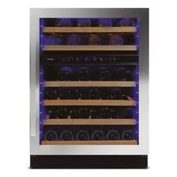 Cantinetta incasso 41 bottiglie PVZB 60 41 XR Inox classe F (L60cm) - immagine 1