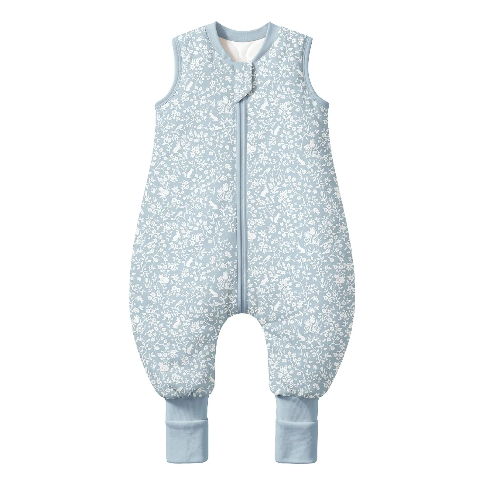 Mosebears Sacco Nanna con Piedini Invernale 2,5 Tog 3-4 Anni Tutto l'anno Sacco Nanna in Cotone Traspirante per Neonati e Bambini - immagine 1