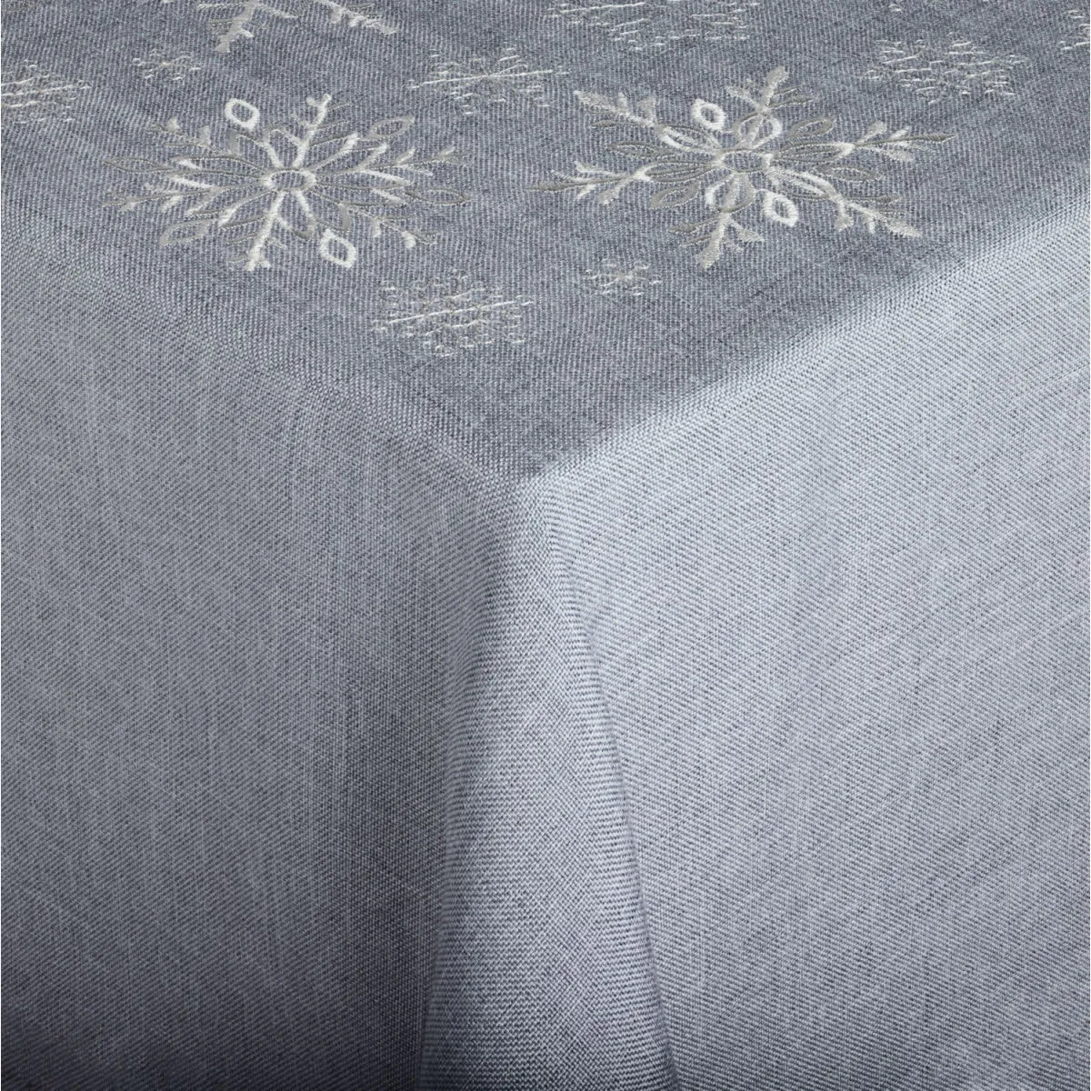 ERWIN M. Tovaglia Nova Star; 80x80 cm (LxL); blu fumé/beige; quadrata - immagine 1