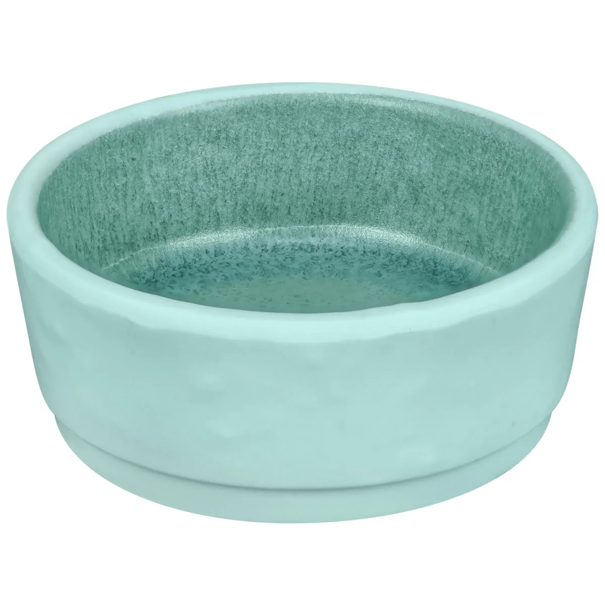6x VEGA Ciotolina Torto rotondo; 55 ml, 7.3x3 cm (ØxH); turchese/blu; rotonda; 6 pz. / Pacco - immagine 1