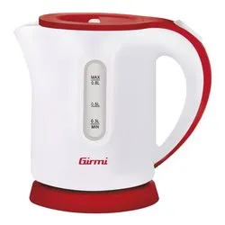 Bollitore elettrico 1100W (800ml) BL10 Bianco e Rosso BL1000 - immagine 1