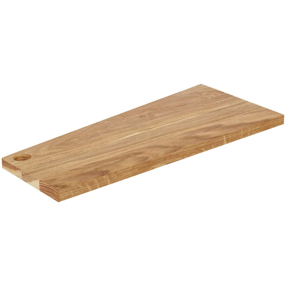 VEGA Tagliere Pollino; 53x25x2 cm (LxLxH); quercia; Forma trapezoidale - immagine 1
