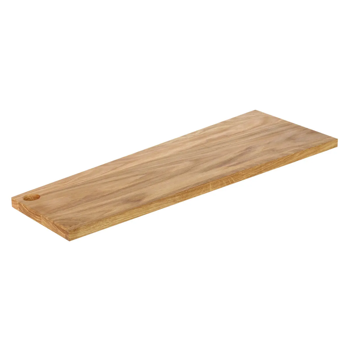 VEGA Tagliere Pollino; 68.5x26x2 cm (LxLxH); quercia; Forma trapezoidale - immagine 1