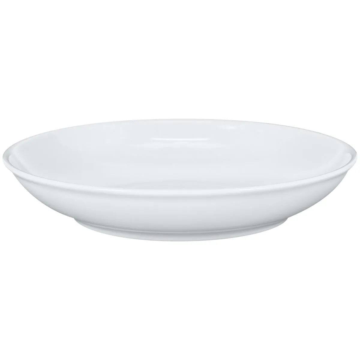 6x VEGA Piatto Ponta fondo; 1000 ml, 26x5 cm (ØxH); bianco; rotonda; 6 pz. / Pacco - immagine 1