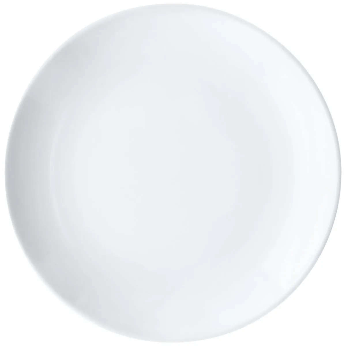 6x VEGA Piatto Ponta piano; 16.5x2.3 cm (ØxH); bianco; rotonda; 6 pz. / Pacco - immagine 1