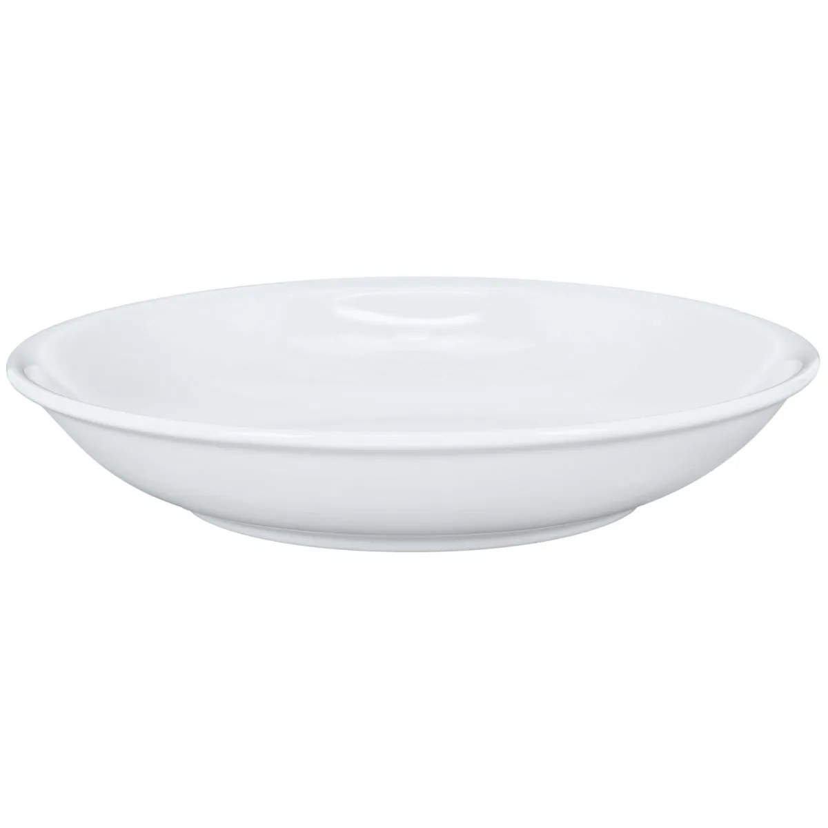 6x VEGA Piatto Ponta fondo; 800 ml, 22.5x4.5 cm (ØxH); bianco; rotonda; 6 pz. / Pacco - immagine 1